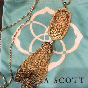 Kendra Scott long tassel necklace